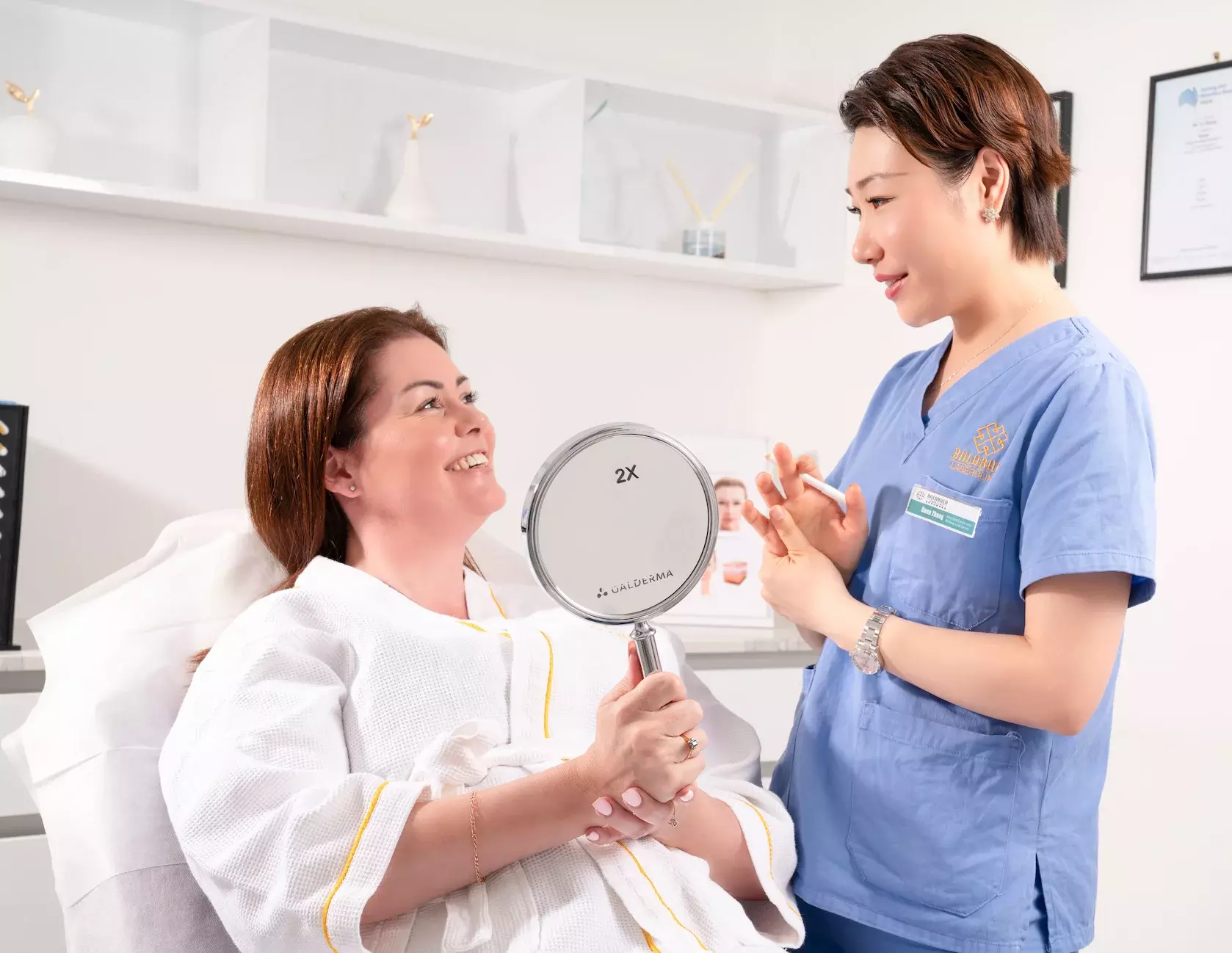 BalaBala Laser Clinic on the job